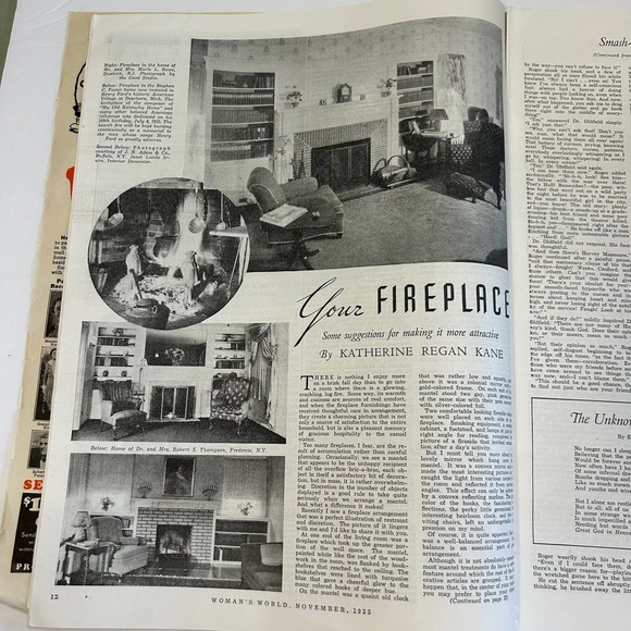 Vintage Woman's World Magazine November 1935 Advertising Ephemera - Picture 6 of 11